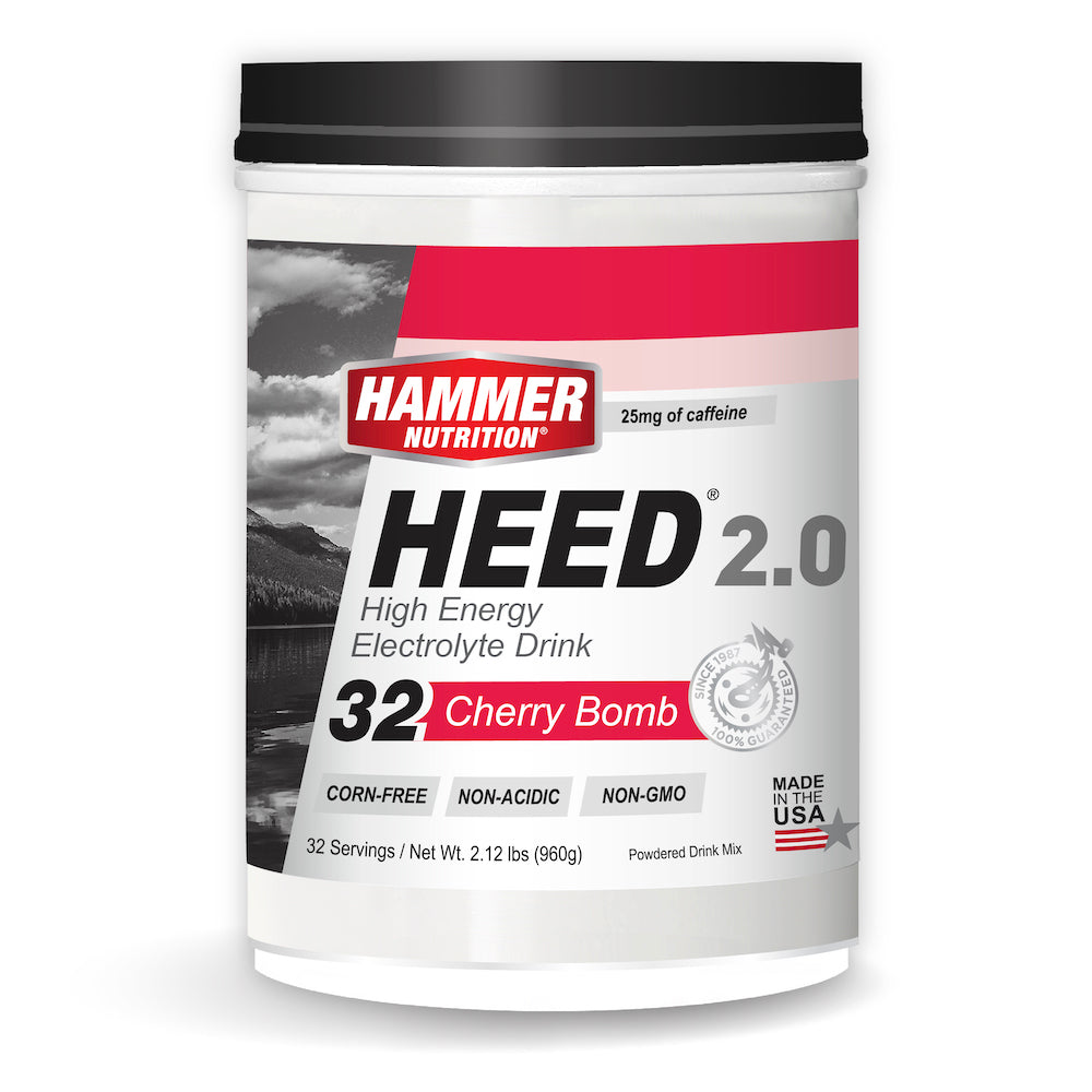 Hammer Nutrition - HEED 2.0, Cherry Bomb, 32 Servings