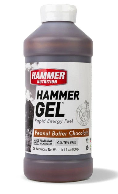 Hammer Nutrition - Hammer Gels - 26 Serving Jug - Peanut Butter Chocolate