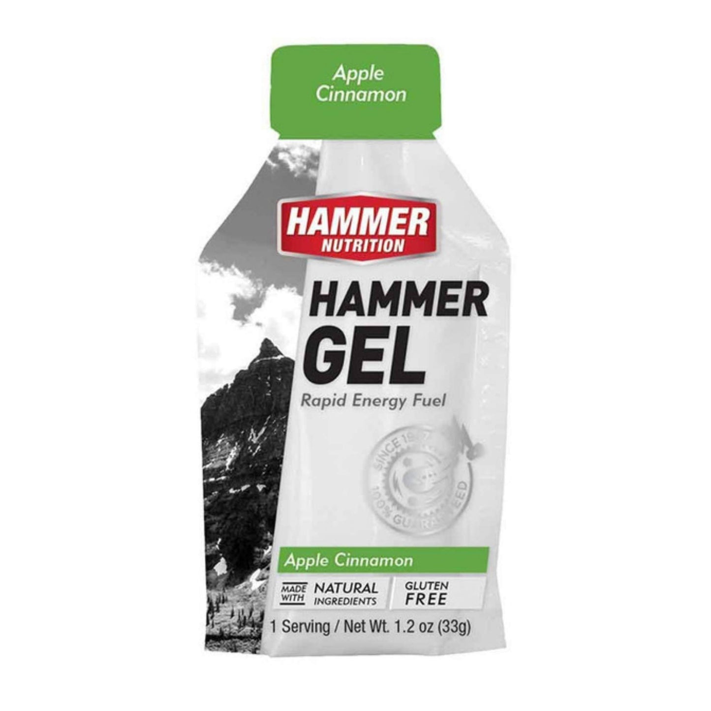 Hammer Nutrition, Endurance Gel, Single Serving, Apple Cinnamon, Team Perfect