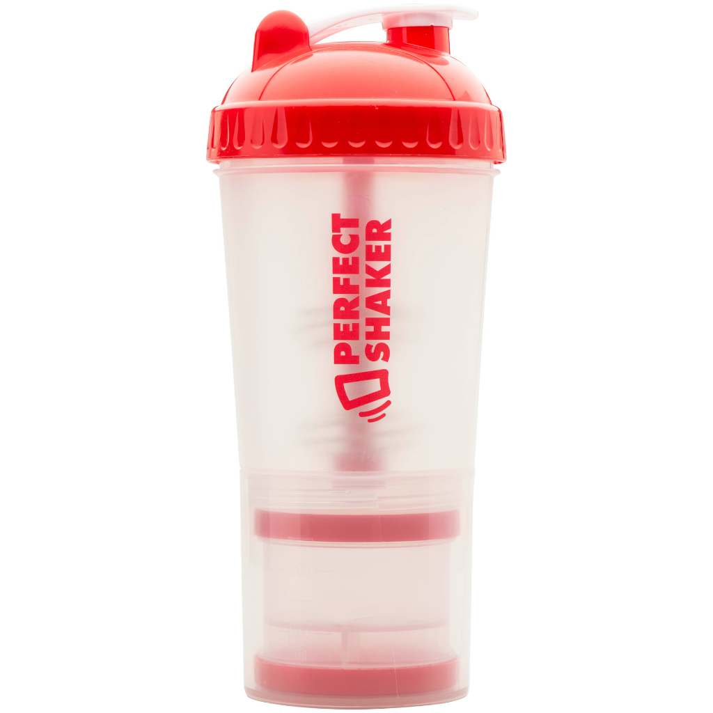 PLUS Shaker Cup, 24oz, Red/Clear, Performa, Team Perfect Wholesale