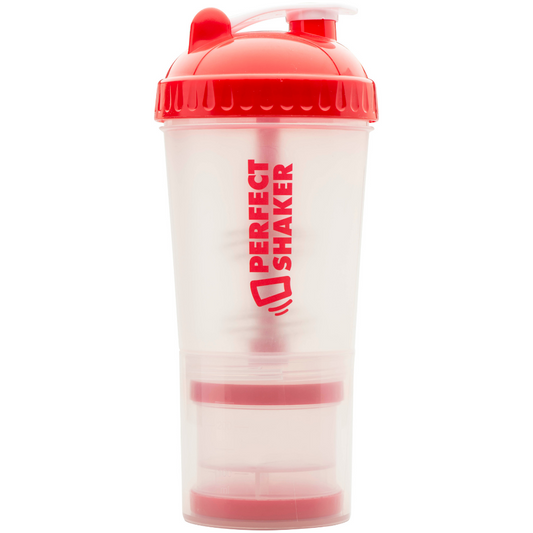 PLUS Shaker Cup, 24oz, Red/Clear, Performa, Team Perfect Wholesale