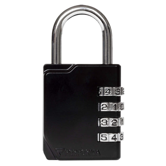 Performa, Combination Lock, Black, Team Perfect
