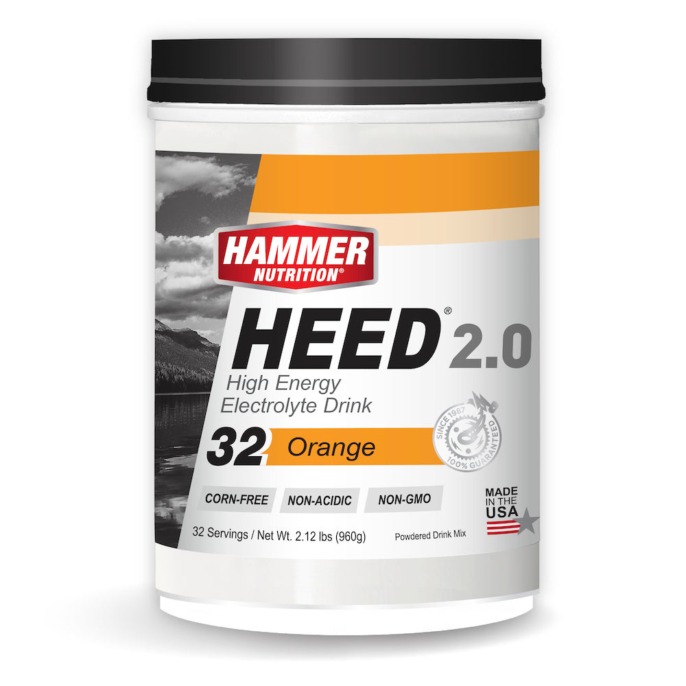 Hammer Nutrition - HEED 2.0, Orange, 32 Servings