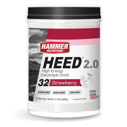 Hammer Nutrition - HEED 2.0, Strawberry, 32 Servings