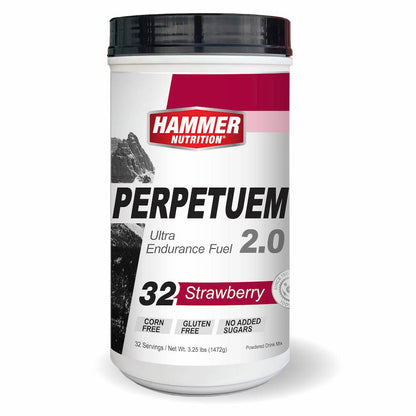 Hammer Nutrition - Perpetuem 2.0, Strawberry, 32 Servings