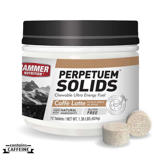 Hammer Nutrition - Perpetuem Solids, Caffe Latte, 72 Servings