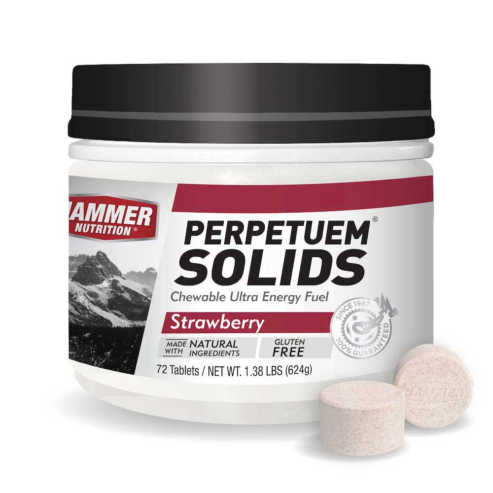 Hammer Nutrition - Perpetuem Solids, Strawberry, 72 Servings