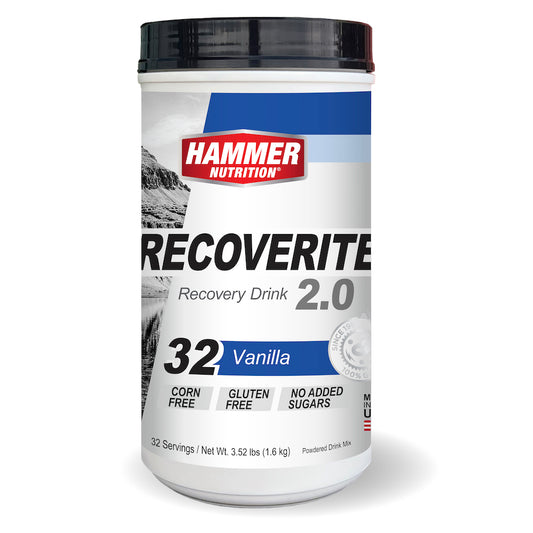 Hammer Nutrition - Recoverite 2.0, Vanilla, 32 Servings