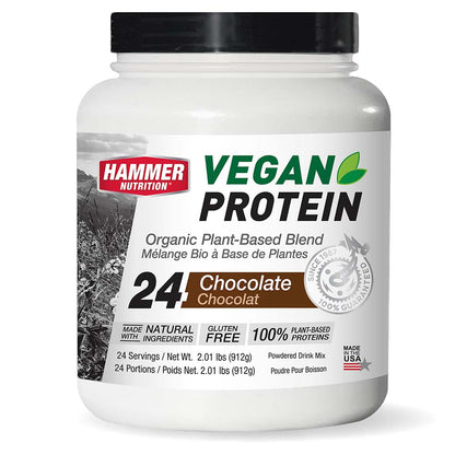 Hammer Nutrition - Organic Vegan Protein, Chocolate, 24 Servings