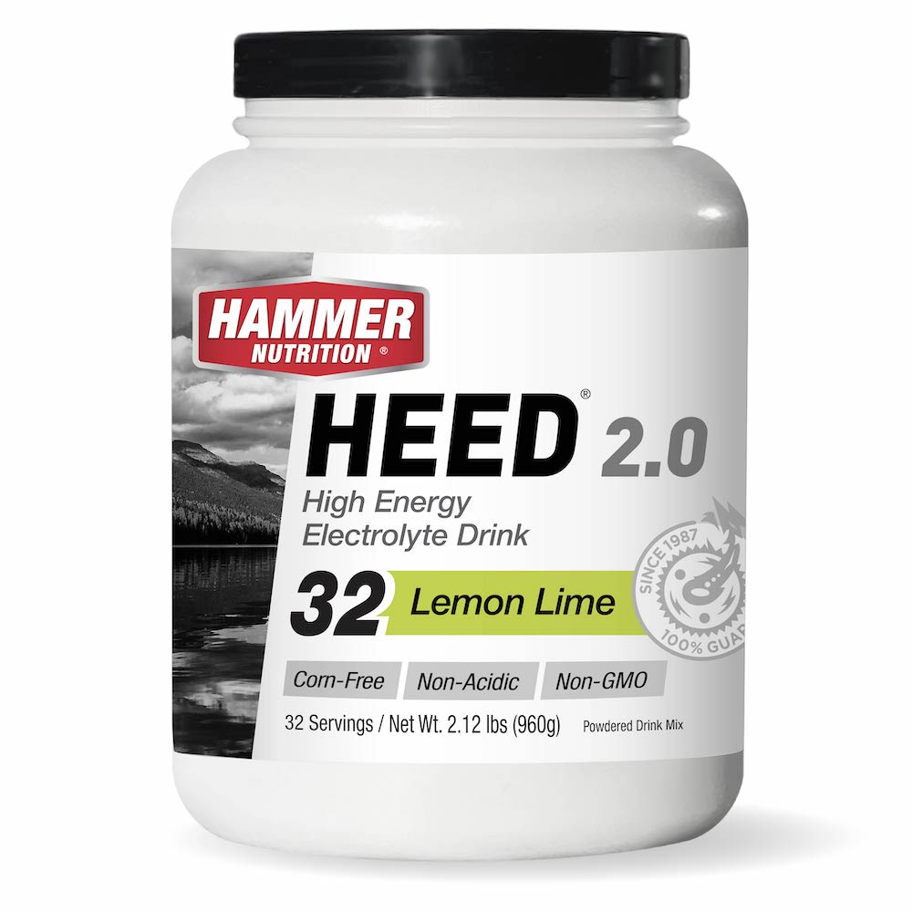 Hammer Nutrition - HEED 2.0, Lemon Lime, 32 Servings