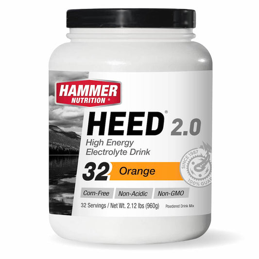Hammer Nutrition - HEED 2.0, Orange, 32 Servings