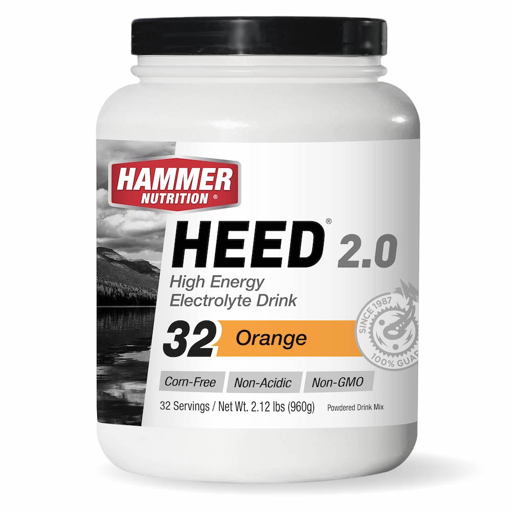 Hammer Nutrition - HEED 2.0, Orange, 32 Servings