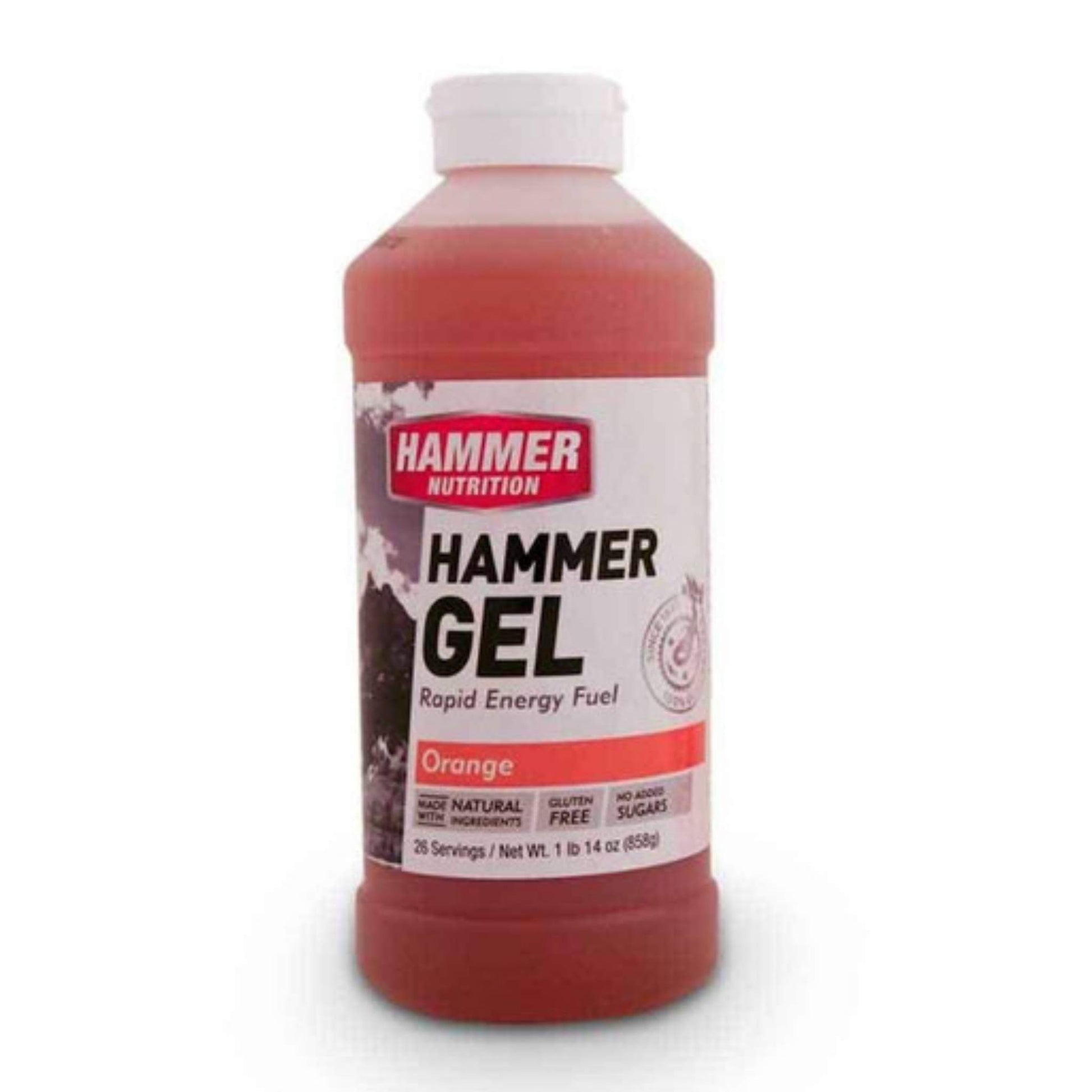 Hammer Nutrition Endurance Gel, 26 Serving Jug, Orange, Team Perfect