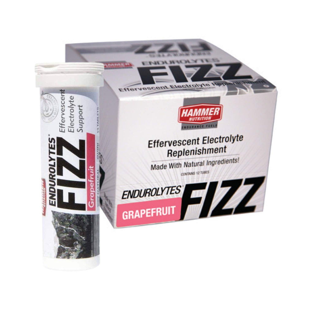 Hammer Nutrition - Endurolytes Fizz, Box of 12 Tubes, Grapefruit, Team Perfect