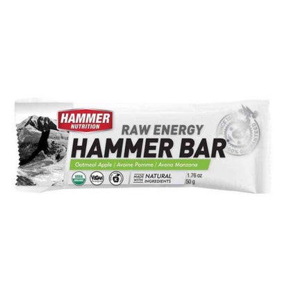 Hammer Nutrition - Raw Energy Food Bar, Single Bar, Oatmeal Apple, Team Perfect