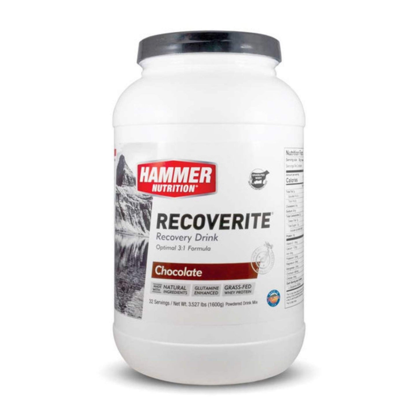 Hammer Nutrition - Recoverite, Chocolate, 32 Servings, Team Perfect