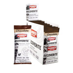 Hammer Nutrition - Recoverite, Chocolate, Box of 12 Servings, Shown with packaging, Team Perfect