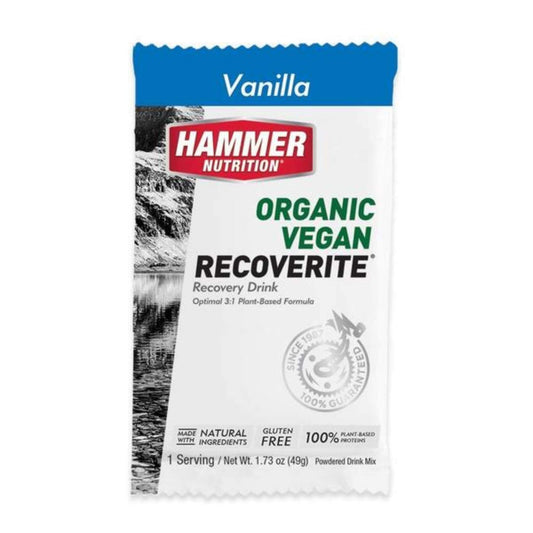 Hammer Nutrition - Vegan Recoverite, Vanilla, Single Serving, Team Perfect
