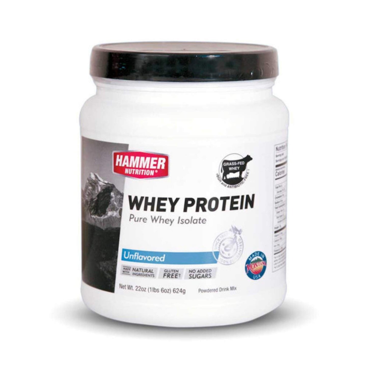 Hammer Nutrition - Whey Protein, Unflavored, 24 Servings, Team Perfect