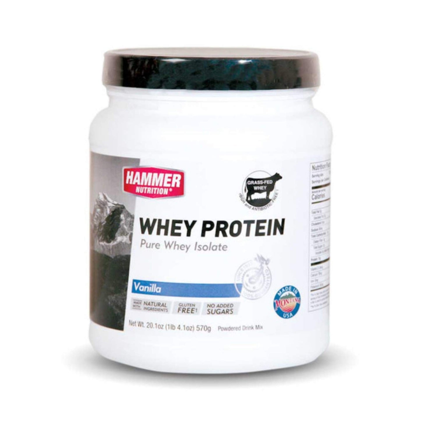 Hammer Nutrition - Whey Protein, Vanilla, 24 Servings, Team Perfect