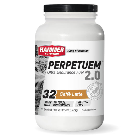 Hammer Nutrition - Perpetuem 2.0, Caffe Latte, 32 Servings