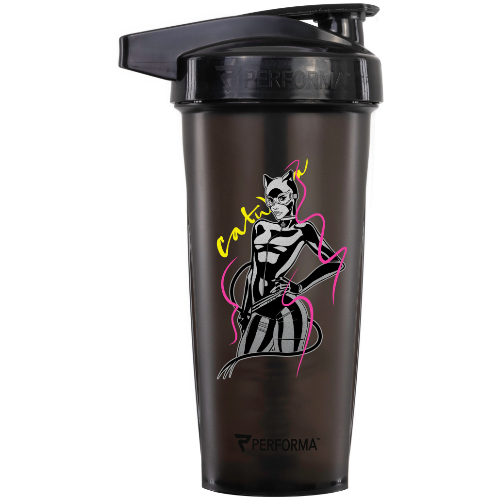 Performa - ACTIV Shaker Cup, 28oz, DC Villains: Catwoman, Team Perfect