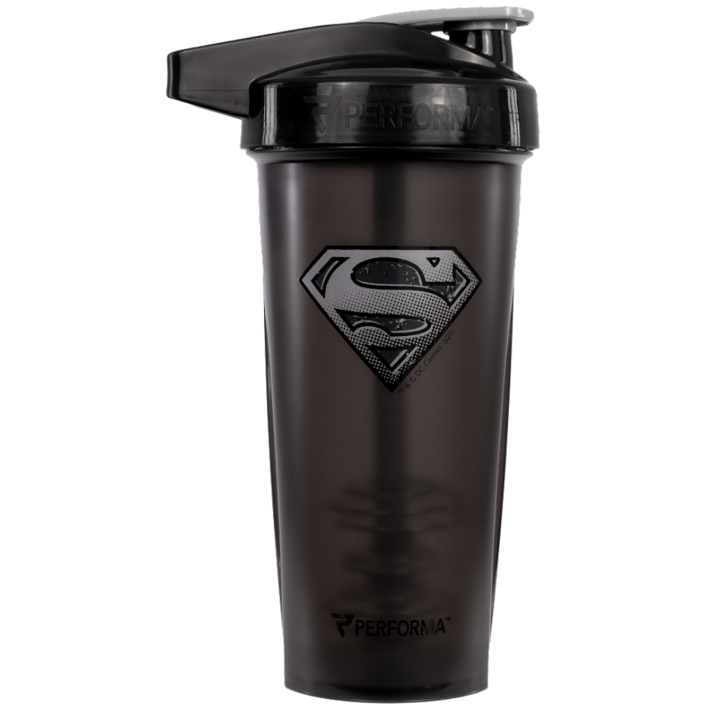 Performa - ACTIV Shaker Cup, 28oz, Superman (Black), Team Perfect Wholesale