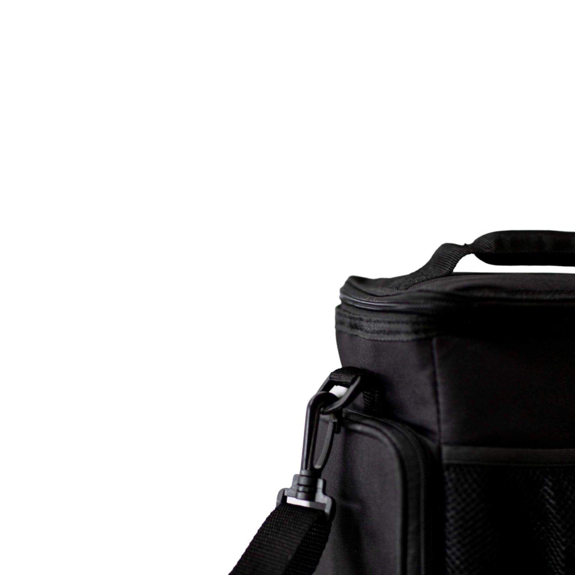 Performa - 3 Meal Cooler Bag, Removable Shoulder Strap, Black, Team Perfect
