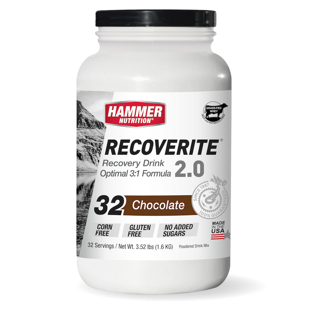 Hammer Nutrition - Recoverite 2.0, Chocolate, 32 Servings