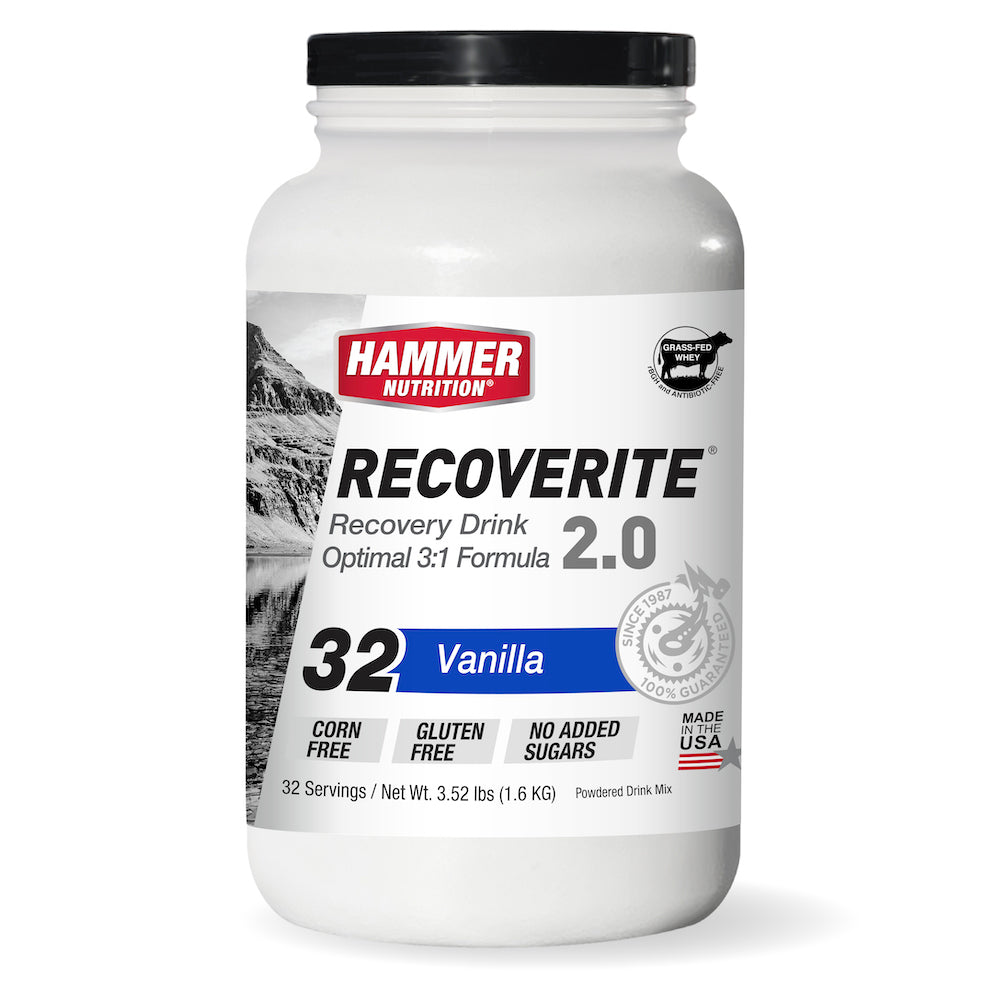 Hammer Nutrition - Recoverite 2.0, Vanilla, 32 Servings