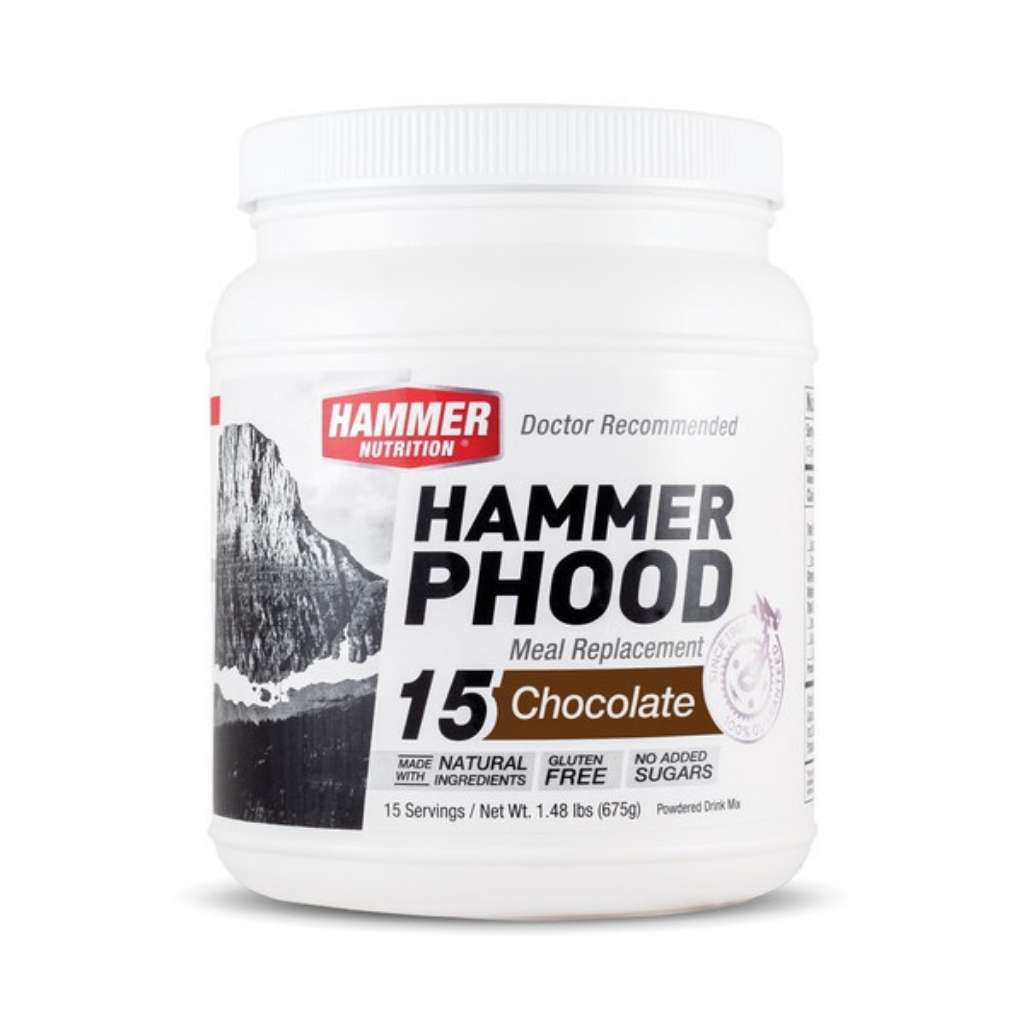 Hammer Nutrition Canada, Meal Replacement Drink, Phood, Chocolate, 15 servings, Team Perfect Wholesale